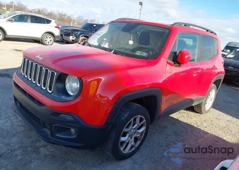 2017 Jeep Renegade Latitude 4X4 z USA, uszkodzony, nr VIN ZACCJBBB7HPF49950